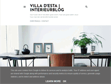 Tablet Screenshot of interieurblog.villadesta.nl